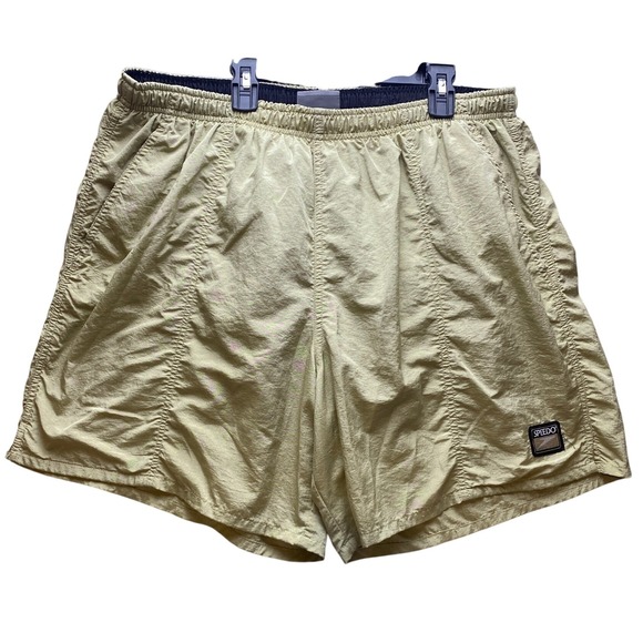 Speedo Shorts Mens Extra Large‎ Swim Trunks Elastic Drawstring Lined - Picture 1 of 10